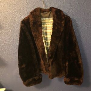 Vintage fake fur coat